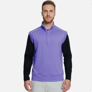 Men's Purple Sleeveless Shirt